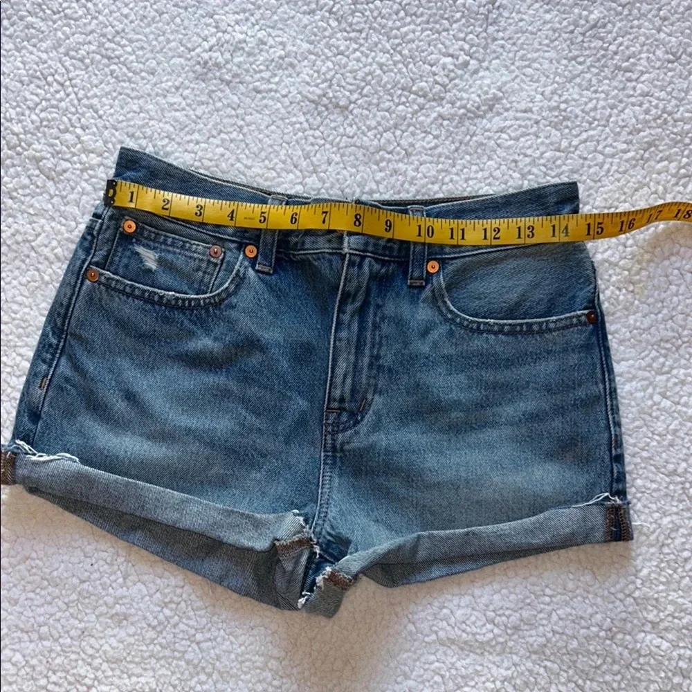 Madewell Classic Blue Denim Shorts